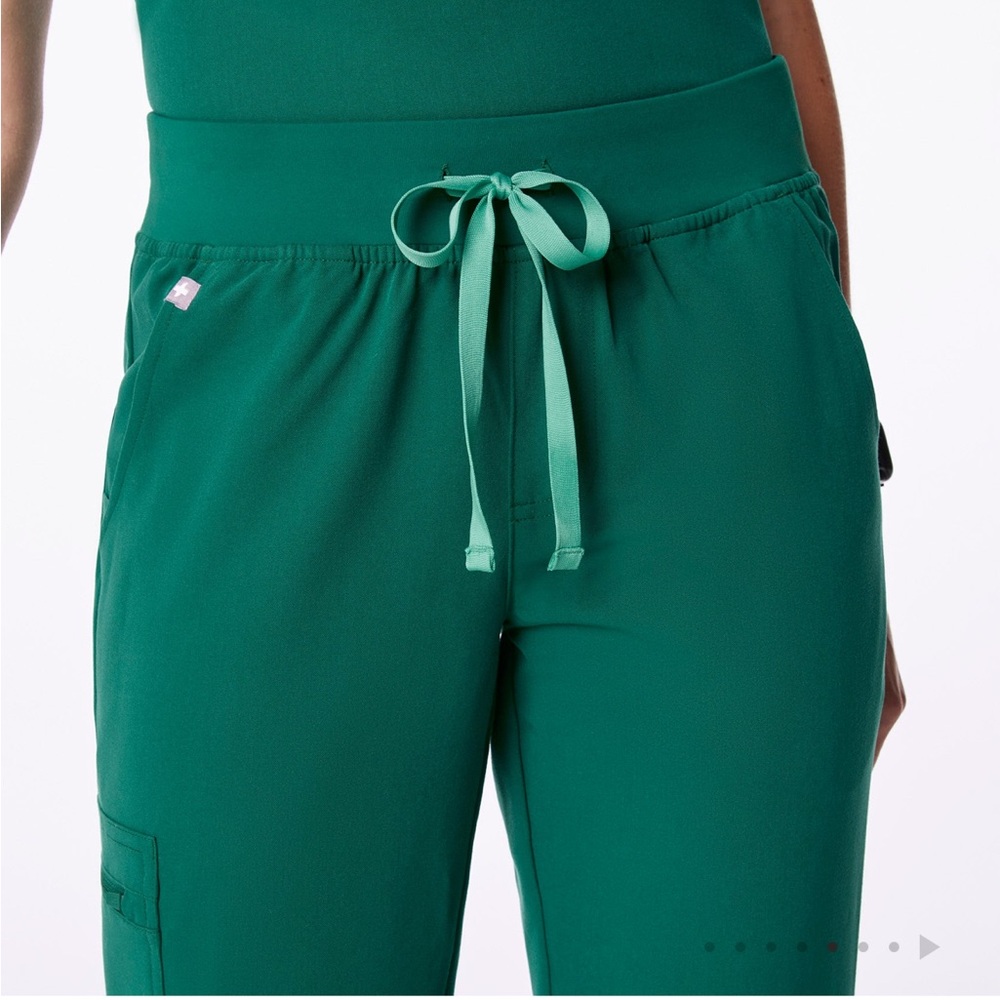 Figs Teal Jogger Scrub Pants - Picture 5 of 12